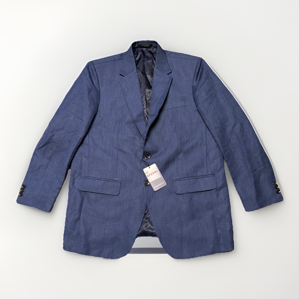 StudioSuits Sport Coat 46R Blazer‎ Hand Crafted In Italy NWT